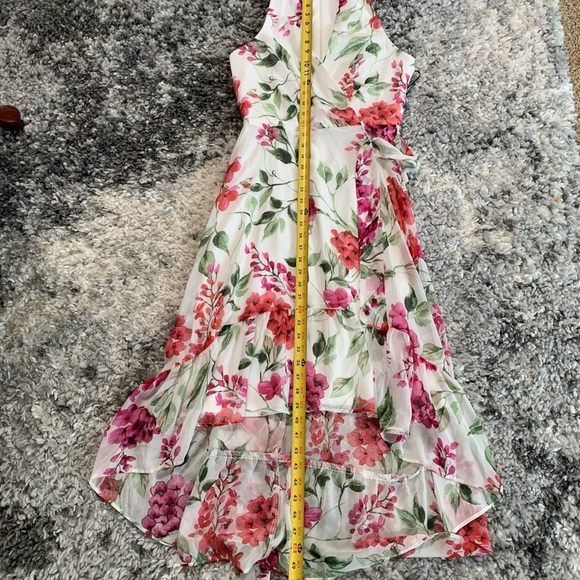 Ryan Michelle Floral Sleeveless V-Neck Style Dress Size PS - Picture 14 of 17